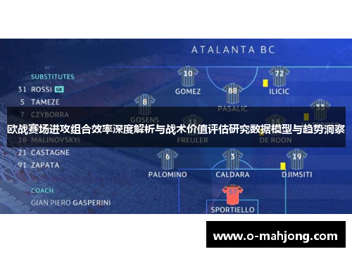 欧战赛场进攻组合效率深度解析与战术价值评估研究数据模型与趋势洞察 欧战赛场进攻组合效率深度解析与战术价值评估研究数据模型与趋势洞察